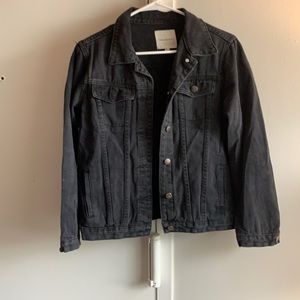 Thread & Supply Black Jean Jacket